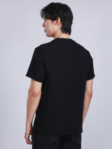 REGULAR FIT ON THE GO COLLECTION MEN'S SHORT SLEEVE T-SHIRT BLACK