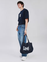 กางเกงยีนส์ผู้ชาย BAGGY FIT เอวสูง ทรงกระบอกใหญ่ สียีนส์อ่อน