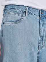 WIDE LEG FIT NEW MARKET COLLECTION HIGH RISE RELAXED MEN'S JEANS LIGHT INDIGO