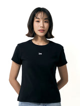 LEE PINK COLLECTION REGULAR FIT WOMEN'S TEE SHORT SLEEVE BLACK