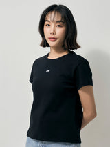 LEE PINK COLLECTION REGULAR FIT WOMEN'S TEE SHORT SLEEVE BLACK