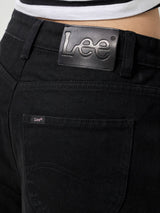 กางเกงขาสั้นผู้หญิง คอลเลคชั่น LEE PINK สีดำ