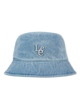 หมวกบักเก็ตผู้หญิง คอลเลคชั่น Lee Pink สียีนส์อ่อน