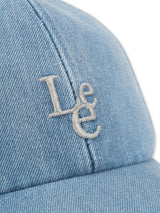 หมวกแก๊ปผู้หญิง คอลเลคชั่น Lee Pink สียีนส์อ่อน