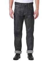 MIAMI FIT LEE RIDERS COLLECTION MID RISE REGULAR MEN'S JEANS (RED SELVEDGE) RAW DENIM