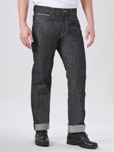 MIAMI FIT LEE RIDERS COLLECTION MID RISE REGULAR MEN'S JEANS (RED SELVEDGE) RAW DENIM