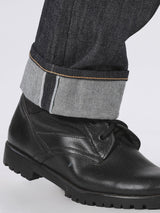 MIAMI FIT LEE RIDERS COLLECTION MID RISE REGULAR MEN'S JEANS (RED SELVEDGE) RAW DENIM