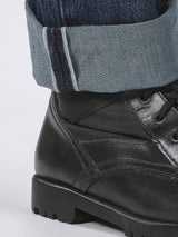 KNOX FIT LEE RIDERS COLLECTION MID RISE REGULAR MEN'S JEANS (RED SELVEDGE) MID INDIGO