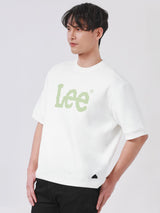 เสื้อยืดแขนสั้นผู้ชาย คอลเลคชั่น WINTER LOVE LEE COMFORT FIT สีขาว