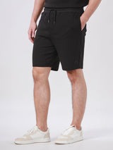 กางเกงขาสั้นผู้ชาย คอลเลคชั่น WINTER LOVE LEE ทรงตรง สีดำ