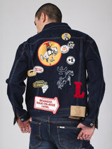 เสื้อแจ็คเก็ตผู้ชาย คอลเลคชั่น 101 COMFORT FIT สียีนส์เข้ม