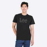 เสื้อยืดแขนสั้นผู้ชาย BLACK COLLECTION ทรงตรง สีดำ