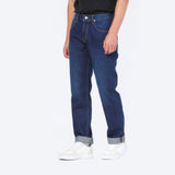 กางเกงยีนส์ผู้ชาย ZED FIT เอวกลาง ทรงเข้ารูป สียีนส์