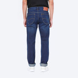 กางเกงยีนส์ผู้ชาย ZED FIT เอวกลาง ทรงเข้ารูป สียีนส์