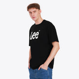 เสื้อยืดแขนสั้นผู้ชาย LIMITED BY LEE คอลเลคชั่น LOOSE FIT สีดำ