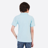 POLO FIT REGULAR BOY'S POLO SHORT SLEEVE BLUE