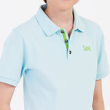 POLO FIT REGULAR BOY'S POLO SHORT SLEEVE BLUE