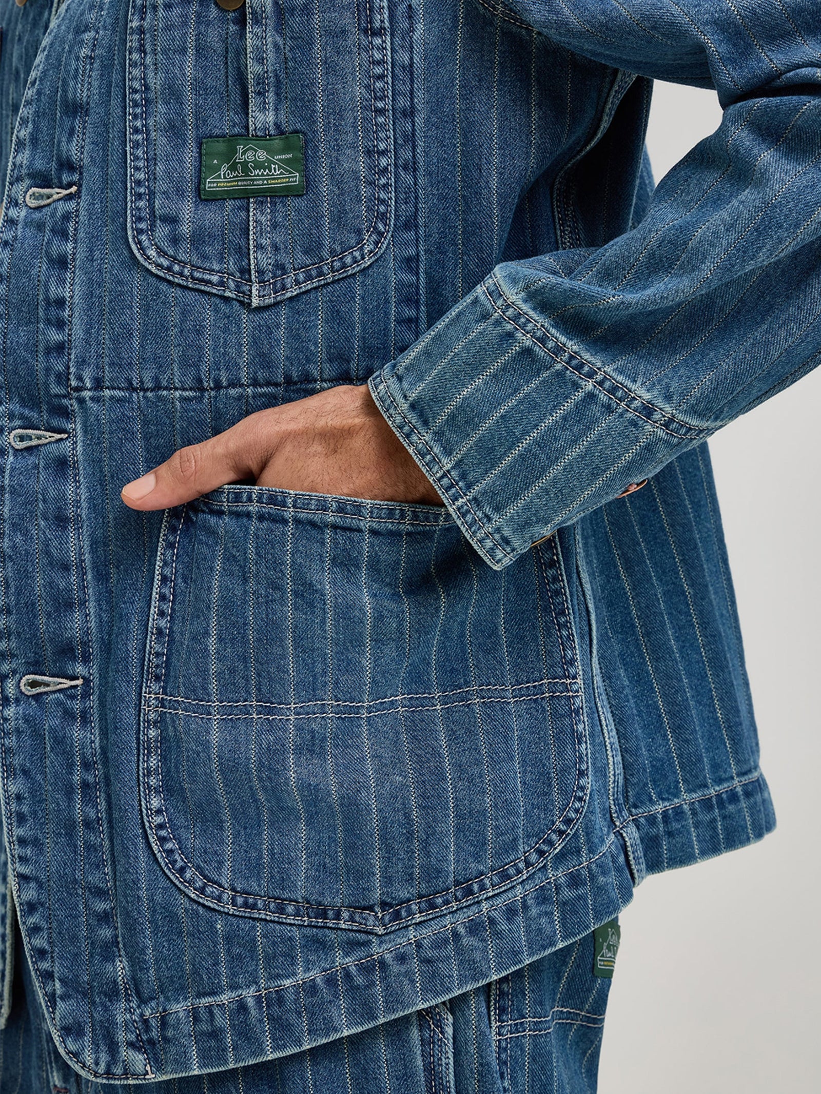 paul smith 刺し子 INDIGO JACKET paul smith 刺し子 INDIGO JACKET