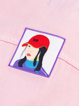 LEE X RUOHAN WANG COLLECTION WOMEN'S DENIM JACKET PINK