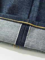 กางเกงยีนส์ผู้ชาย คอลเลคชั่น THE ARCHIVES COMFORT FIT เอวกลาง ทรงกระบอก สียีนส์เข้ม