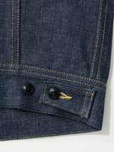 เสื้อแจ็คเก็ตผู้ชาย คอลเลคชั่น THE ARCHIVES COMFORT FIT สียีนส์เข้ม