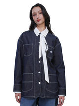 ON THE GO COLLECTION WOMEN'S DENIM JACKET DARK INDIGO