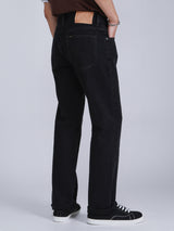 KNOX FIT 101 COLLECTION MID RISE REGULAR MEN'S JEANS BLACK