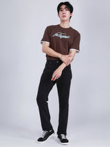 KNOX FIT 101 COLLECTION MID RISE REGULAR MEN'S JEANS BLACK