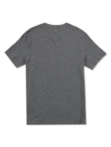 เสื้อยืดแขนสั้นผู้ชาย ทรงตรง สีเทา