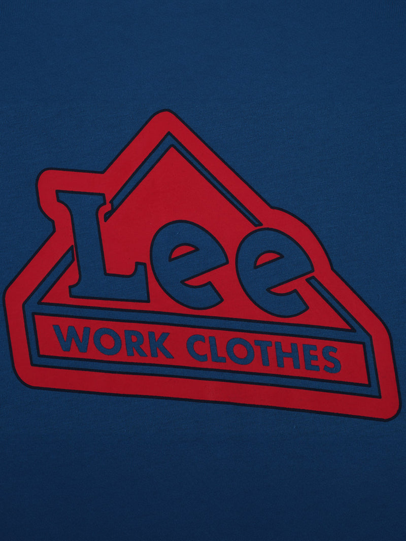 REGULAR FIT MEN'S TEE SHORT SLEEVE NAVY BLUE