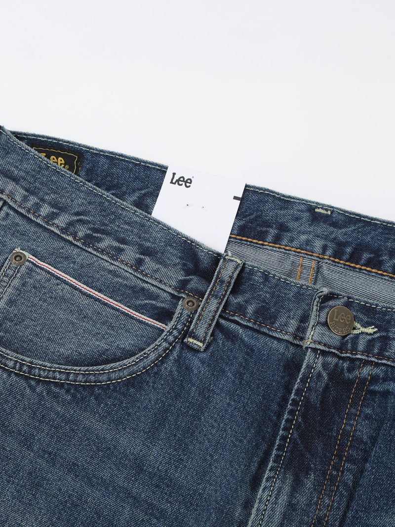 ARVIN FIT LEE RIDERS COLLECTION MID RISE REGULAR MEN'S JEANS DARK INDIGO