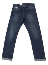 KNOX FIT LEE RIDERS COLLECTION MID RISE REGULAR MEN'S JEANS DARK INDIGO