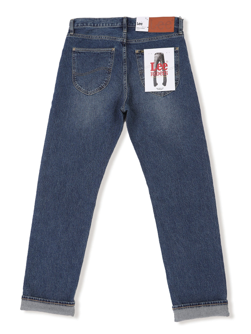 MIAMI FIT LEE RIDERS COLLECTION MID RISE REGULAR MEN'S JEANS MID INDIGO