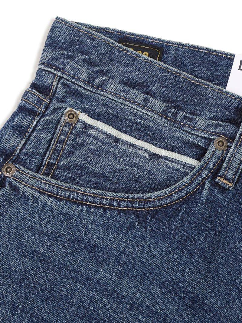 MIAMI FIT LEE RIDERS COLLECTION MID RISE REGULAR MEN'S JEANS MID INDIGO