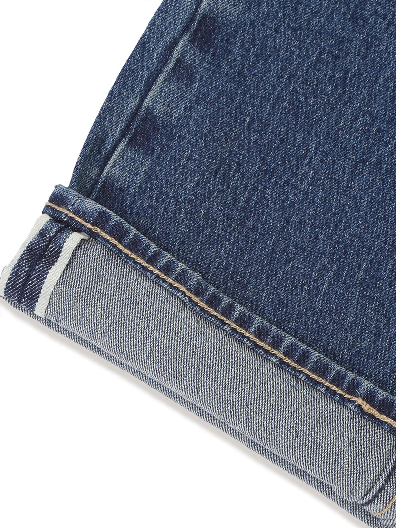 MIAMI FIT LEE RIDERS COLLECTION MID RISE REGULAR MEN'S JEANS MID INDIGO