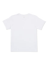 เสื้อยืดแขนสั้นผู้หญิง ทรงตรง สีขาว