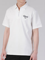 เสื่อโปโลแขนสั้นผู้ชาย คอลเลคชั่น LEE SORT COMFORT FIT สีขาว