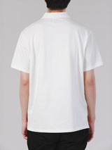เสื่อโปโลแขนสั้นผู้ชาย คอลเลคชั่น LEE SORT COMFORT FIT สีขาว