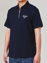 เสื่อโปโลแขนสั้นผู้ชาย คอลเลคชั่น LEE SORT COMFORT FIT สีกรมท่า