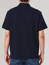 เสื่อโปโลแขนสั้นผู้ชาย คอลเลคชั่น LEE SORT COMFORT FIT สีกรมท่า