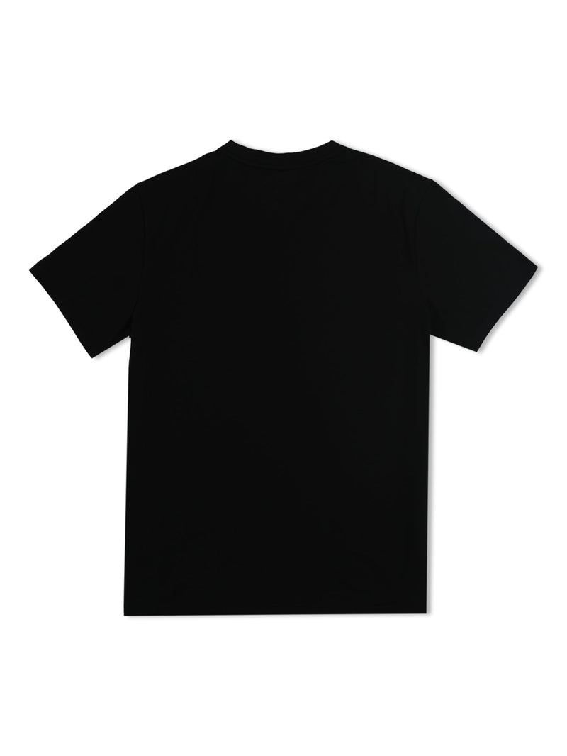 REGULAR FIT MEN'S TEE SHORT SLEEVE BLACK
