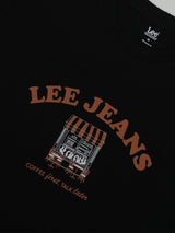 REGULAR FIT MEN'S TEE SHORT SLEEVE BLACK