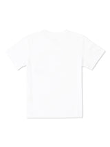 เสื้อยืดแขนสั้นเด็กผู้ชาย / เด็กผู้หญิง ทรงตรง สีขาว
