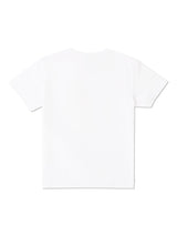เสื้อยืดแขนสั้นเด็กผู้ชาย / เด็กผู้หญิง ทรงตรง สีขาว