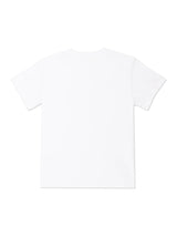เสื้อยืดแขนสั้นเด็กผู้ชาย / เด็กผู้หญิง ทรงตรง สีขาว