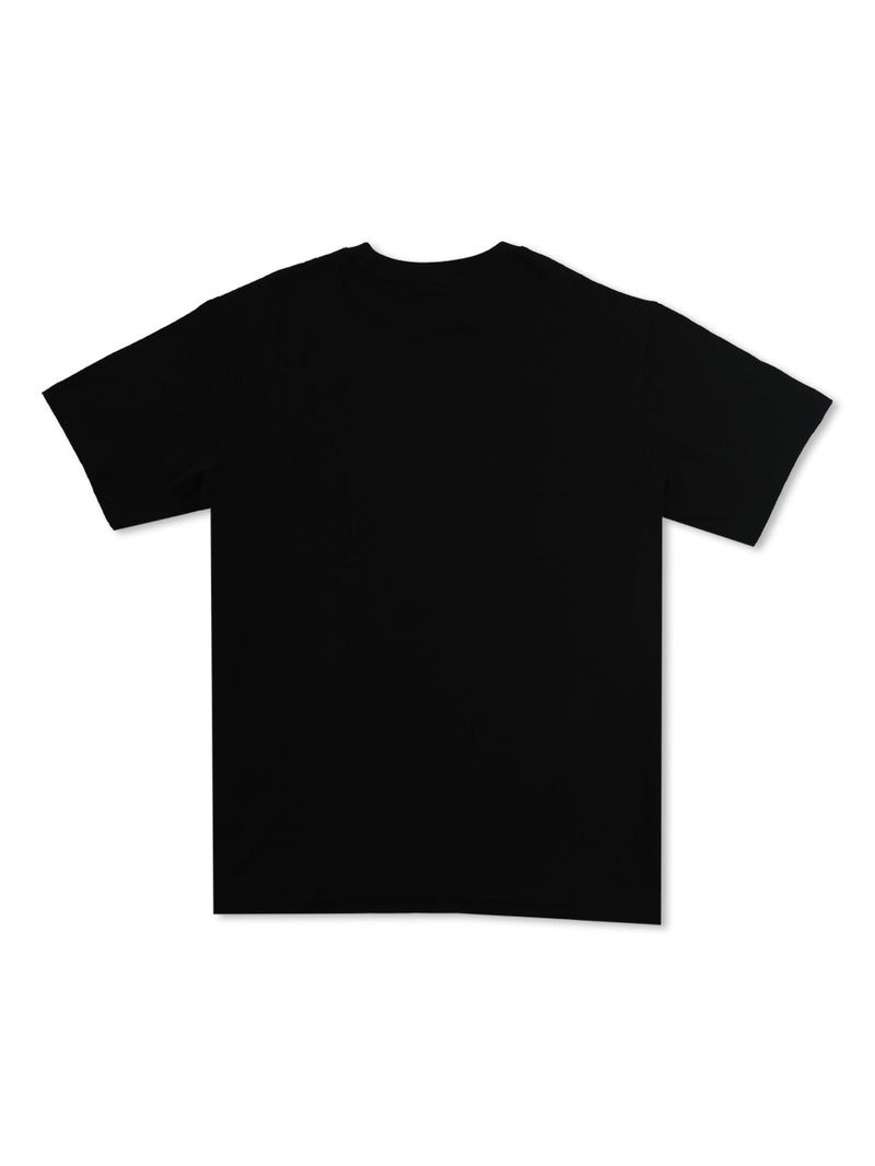 เสื้อยืดแขนสั้นผู้ชาย COMFORT FIT สีดำ