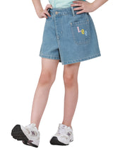 LEE FRESH COLLECTION GIRL'S SKORT MID INDIGO