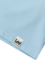 เสื้อยืดแขนสั้นเด็กผู้ชาย / เด็กผู้หญิง ทรงตรง สีฟ้า