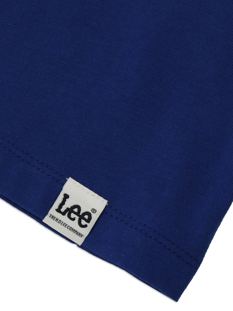 REGULAR FIT UNISEX KIDS'S TEE SHORT SLEEVE NAVY BLUE