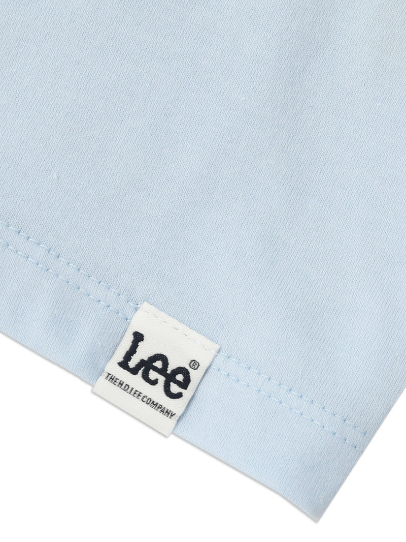 REGULAR FIT UNISEX KIDS'S TEE SHORT SLEEVE BLUE